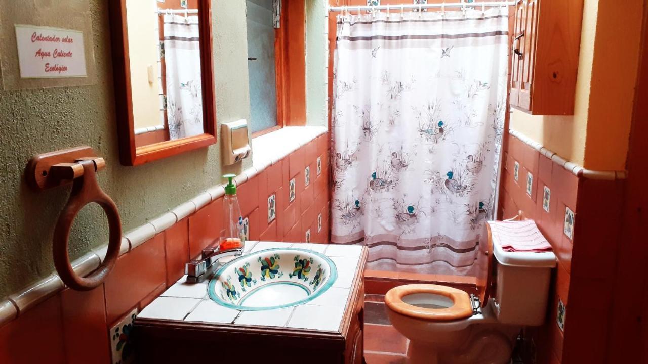 Cabaña en medio del bosque ZA Acaxochitlán Exterior foto