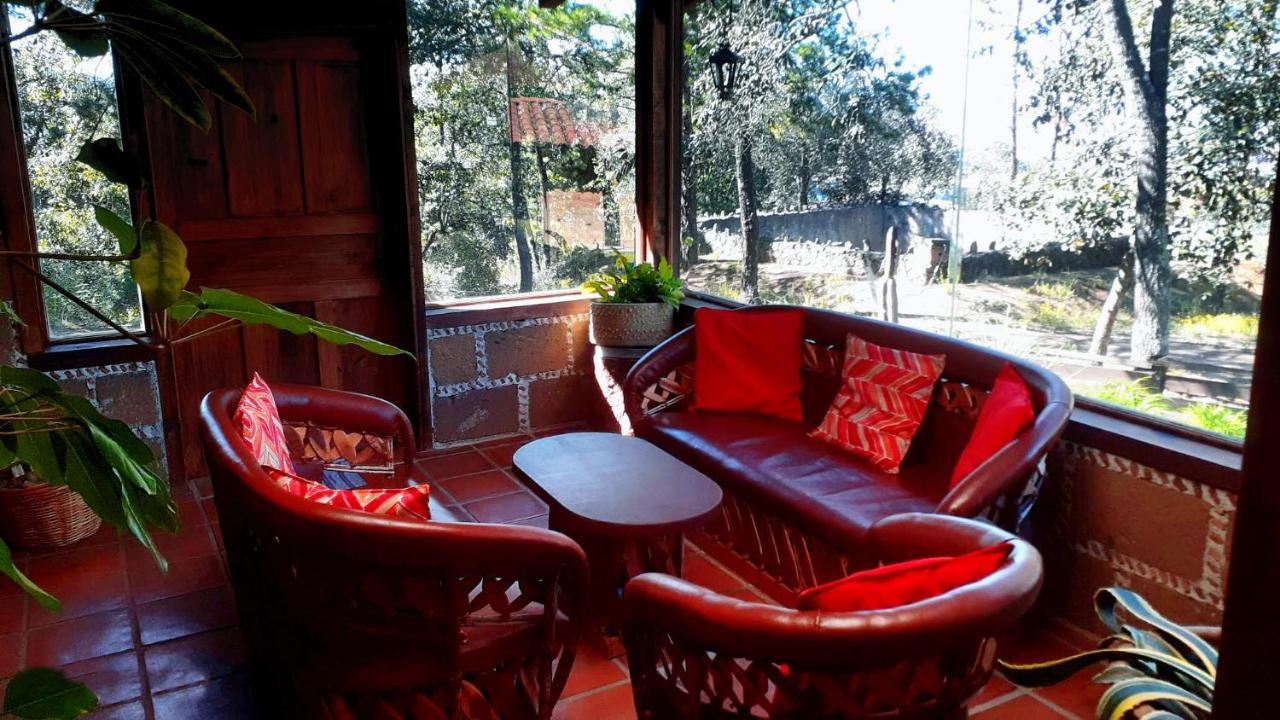 Cabaña en medio del bosque ZA Acaxochitlán Exterior foto