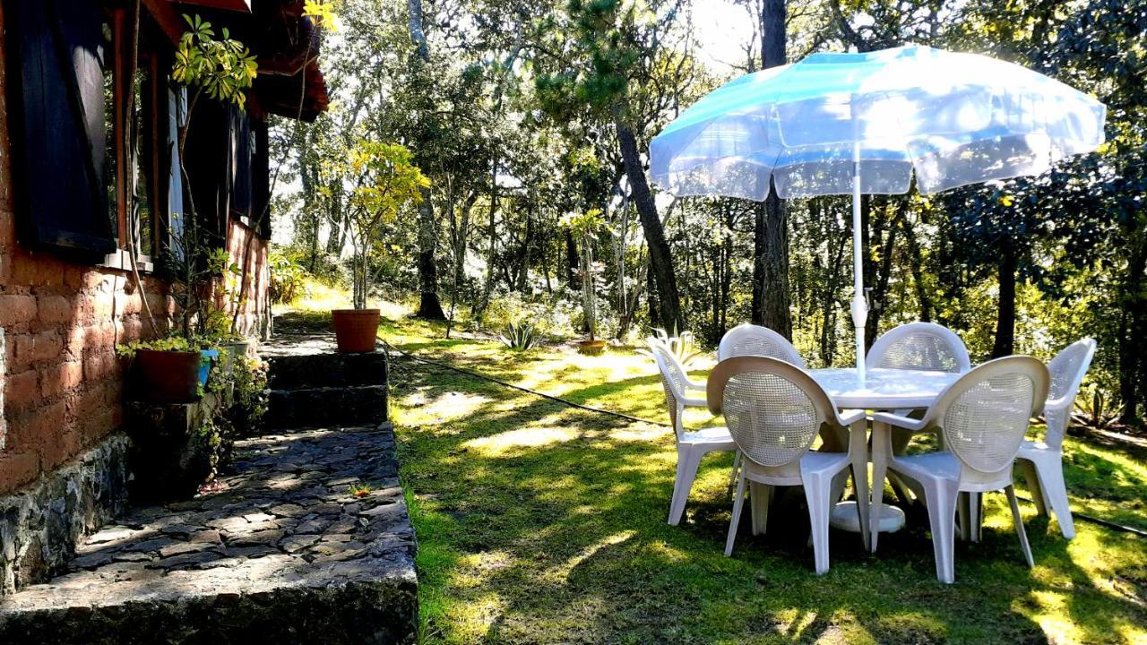 Cabaña en medio del bosque ZA Acaxochitlán Exterior foto
