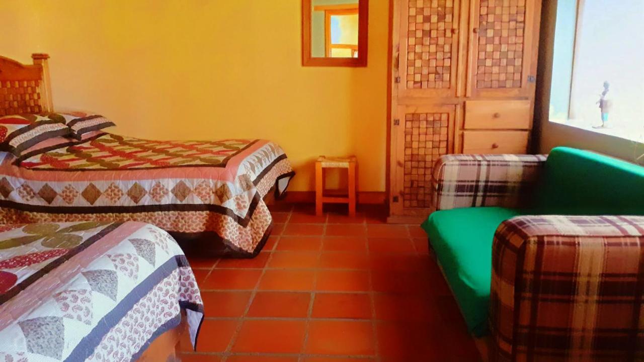 Cabaña en medio del bosque ZA Acaxochitlán Exterior foto