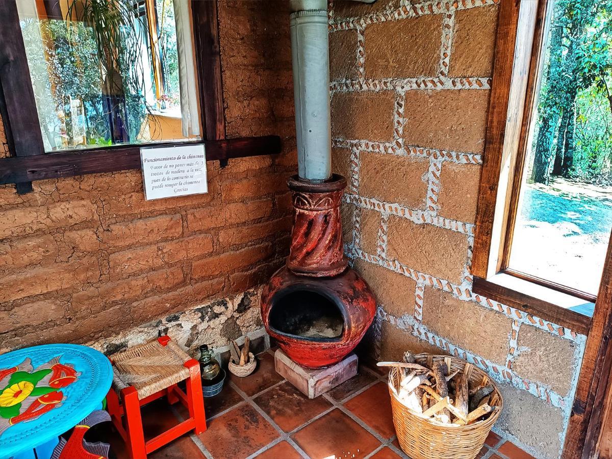 Cabaña en medio del bosque ZA Acaxochitlán Exterior foto