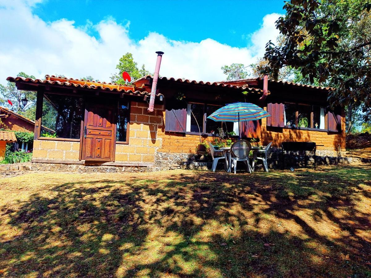 Cabaña en medio del bosque ZA Acaxochitlán Exterior foto